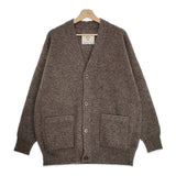 SIDE SLOPE 新品 SSL36-032 MONGOLIAN YAK KNIT CARDIGAN サイズ2 定価75900円 カーディガン ブラウン メンズ サイドスロープ【中古】4-1006T♪