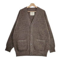 SIDE SLOPE 新品 SSL36-032 MONGOLIAN YAK KNIT CARDIGAN サイズ3 定価75900円 カーディガン ブラウン メンズ サイドスロープ【中古】4-1006T♪