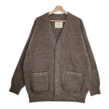 SIDE SLOPE 新品 SSL36-032 MONGOLIAN YAK KNIT CARDIGAN サイズ3 定価75900円 カーディガン ブラウン メンズ サイドスロープ【中古】4-1006T♪