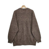 SIDE SLOPE 新品 SSL36-032 MONGOLIAN YAK KNIT CARDIGAN サイズ3 定価75900円 カーディガン ブラウン メンズ サイドスロープ【中古】4-1006T♪