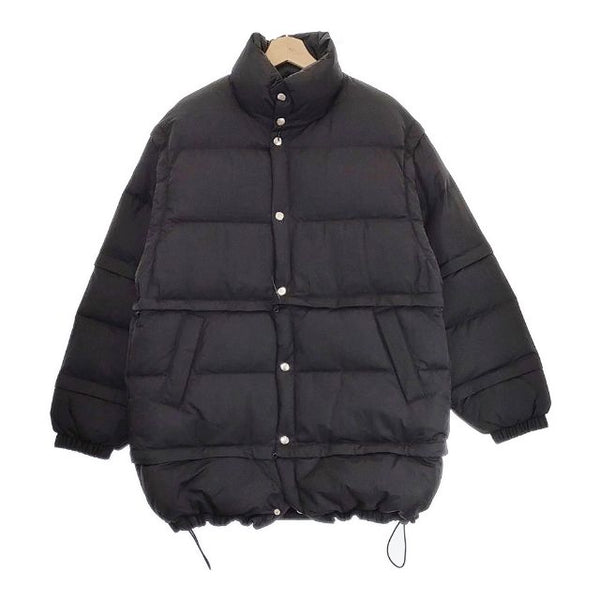 YOKE 新品 MULTI DETACHABLE RV DOWN JACKET YK23FW0529B サイズ2 定価93500円 ダウンジャケット ブラック メンズ ヨーク【中古】4-1006A♪