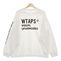 WTAPS OBJ 03/LS/COTTON. FORTLESS 232ATDT-CSM12 長袖Ｔシャツ カットソー ロンＴ 23AW ホワイト メンズ ダブルタップス【中古】5-0108M∞