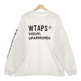 WTAPS OBJ 03/LS/COTTON. FORTLESS 232ATDT-CSM12 長袖Ｔシャツ カットソー ロンＴ 23AW ホワイト メンズ ダブルタップス【中古】5-0108M∞