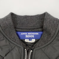 COMME des GARCONS JUNYA WATANABE MAN キルティングジャケット AD2023 グレー メンズ コムデギャルソンジュンヤワタナベマン【中古】4-0929T♪