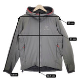 ARC'TERYX Atom AR Hoody 中綿ジャケット ブルゾン グレー メンズ アークテリクス【中古】4-1116T♪