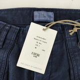 HERILL 新品 Backsatin Utilitypants 23-030-HL-8040-3 サイズ2 定価44000円 パンツ ネイビー メンズ ヘリル【中古】4-1029T♪#