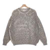 YOKE 新品 MESH KNITTED CREWNECK SWEATER YK24SS0677S サイズ3 定価38500円 ニット 24SS ホワイト ブラック メンズ ヨーク【中古】4-1011M♪#