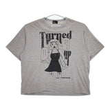 kolor 30s天竺Tシャツ TONDABAYASHI RAN プリント 定価17600円 半袖Ｔシャツ カットソー 23SS グレー メンズ カラー【中古】5-0623S∞