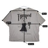 kolor 30s天竺Tシャツ TONDABAYASHI RAN プリント 定価17600円 半袖Ｔシャツ カットソー 23SS グレー メンズ カラー【中古】5-0623S∞