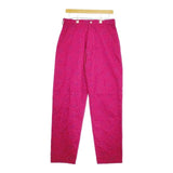 sulvam 刺繍パンツ 定価59400円 MT-P12-300 パンツ レッド メンズ サルバム【中古】5-0108G∞