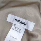 sulvam 刺繍パンツ 定価59400円 MT-P12-300 パンツ レッド メンズ サルバム【中古】5-0108G∞