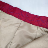 sulvam 刺繍パンツ 定価59400円 MT-P12-300 パンツ レッド メンズ サルバム【中古】5-0108G∞