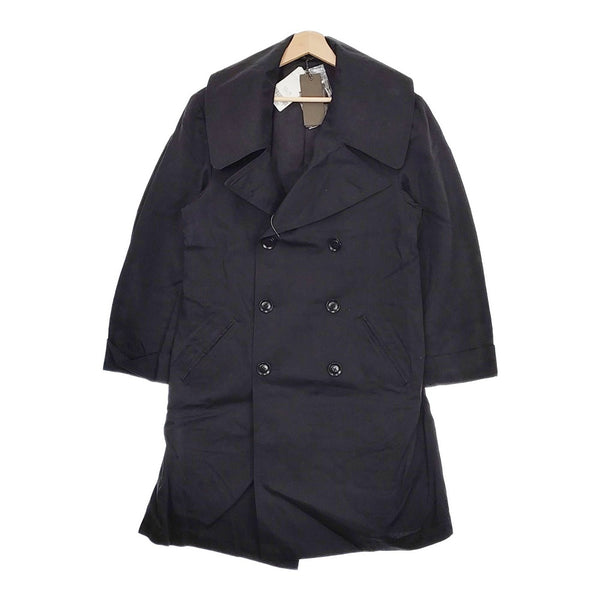 Y’s BANG ON! 未使用品 NAVY-Coat Light ounces denim YK-C06-028-3 定価107800円 コート ブラック ワイズバングオン/YOHJI【中古】4-1103T♪