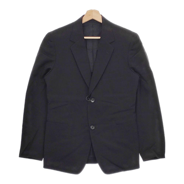 Yohji YamamotoCOSTUME D'HOMME 新品 SUITS GABARDINE 2BUTTON SINGLE JACKET ジャケット 黒 ヨウジヤマモトコスチュームドオム【中古】4-1103T♪