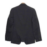 Yohji YamamotoCOSTUME D'HOMME 新品 SUITS GABARDINE 2BUTTON SINGLE JACKET ジャケット 黒 ヨウジヤマモトコスチュームドオム【中古】4-1103T♪