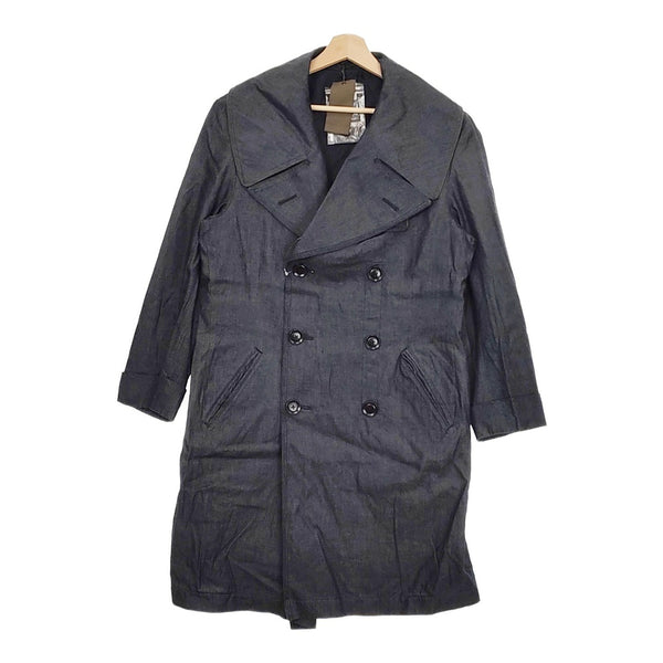 Y’s BANG ON! 新品 NAVY-Coat Light ounces denim YK-C06-028-3 定価107800円 コート ネイビー メンズ ワイズバングオン/YOHJI【中古】4-1103T♪