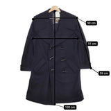 Y’s BANG ON! 新品 HALF P-COAT YK-C003-120 サイズ1 定価138600円 ピーコート ネイビー メンズ ワイズバングオン/YOHJI【中古】4-1103A♪