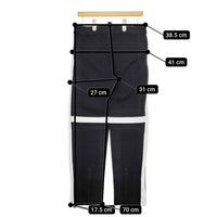 LITTLEBIG 未使用品 Track Pants LB211-PT12 サイズM 定価38500円 トラック パンツ ブラック ホワイト メンズ リトルビッグ【中古】4-1201M♪