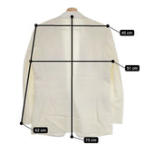 LITTLEBIG 未使用品 Shawl Collard Jacket LB211-JK05 44 定価93500円 テーラードジャケット ホワイト メンズ リトルビッグ【中古】4-1014T♪