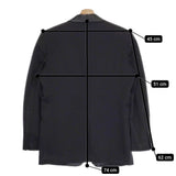 LITTLEBIG 新品 Shawl Collard Jacket LB211-JK05 44 定価93500円 テーラードジャケット ブラック メンズ リトルビッグ【中古】4-1014T♪