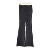 LITTLEBIG 新品 Flare Side Line Trousers LB211-PT05 サイズ44 定価44000円 ウール パンツ ブラック メンズ リトルビッグ【中古】4-1014T♪