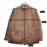 LITTLEBIG 新品 Roadmaster Blouson LB211-BL04 サイズ44 定価63800円 ジャケット ブルゾン ブラウン メンズ リトルビッグ【中古】4-1201M♪