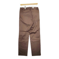 Scye 新品 High Power Cotton Stretch Belted Trousers 1120-83006 38 定価37400円 パンツ ブラウン メンズ サイ【中古】4-1201M♪