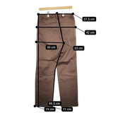 Scye 新品 High Power Cotton Stretch Belted Trousers 1120-83006 38 定価37400円 パンツ ブラウン メンズ サイ【中古】4-1201M♪