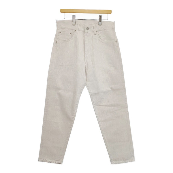 Scye 新品 Melange Denim Loose Tapered 5122-81564 サイズ29 定価24200円 デニムパンツ オフホワイト メンズ サイ【中古】4-1201G♪#