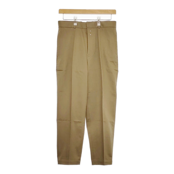 Scye 新品 5220-83546 San Joaquin Cotton Loose Fit Tapered Trousers 36 定価28600円 チノパンツ カーキ メンズ サイ【中古】4-1201M♪