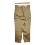 Scye 新品 5220-83546 San Joaquin Cotton Loose Fit Tapered Trousers 36 定価28600円 チノパンツ カーキ レディース サイ【中古】4-1201M♪