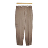 Scye 新品 5221-81523 San Joaquin Cotton Loose Fit Tapered Trousers 36 定価28600円 チノパンツ ブラウン レディース サイ【中古】4-1201M♪