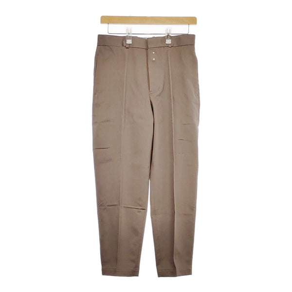 Scye 新品 5221-81523 San Joaquin Cotton Loose Fit Tapered Trousers 36 定価28600円 チノパンツ ブラウン レディース サイ【中古】4-1201M♪