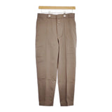 Scye 新品 5221-81523 San Joaquin Cotton Loose Fit Tapered Trousers 36 定価28600円 チノパンツ ブラウン メンズ サイ【中古】4-1201M♪