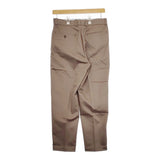 Scye 新品 5221-81523 San Joaquin Cotton Loose Fit Tapered Trousers 36 定価28600円 チノパンツ ブラウン レディース サイ【中古】4-1201M♪