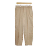 Scye 新品 5220-83543 San Joaquin Cotton Loose Fit Tapered Trousers 36 定価28600円 チノパンツ ベージュ メンズ サイ【中古】4-1201M♪