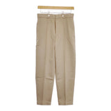 Scye 新品 5221-81523 San Joaquin Cotton Loose Fit Tapered Trousers 36 定価28600円 チノパンツ ベージュ メンズ サイ【中古】4-1201M♪