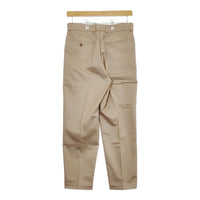 Scye 新品 5221-81523 San Joaquin Cotton Loose Fit Tapered Trousers 36 定価28600円 チノパンツ ベージュ レディース サイ【中古】4-1201M♪