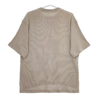 Scye 新品 Waffle Jersey Big T-Shirt 定価19800円 半袖Ｔシャツ カットソー ベージュ メンズ サイ【中古】5-0416S∞