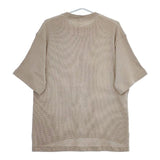 Scye 新品 Waffle Jersey Big T-Shirt 定価19800円 半袖Ｔシャツ カットソー ベージュ メンズ サイ【中古】5-0416S∞