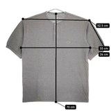 SCYE BASICS 新品 40/1鹿の子 KANOKO-HENLEY 定価14300円 半袖 ポロシャツ グレー メンズ サイベーシックス【中古】5-0416S∞