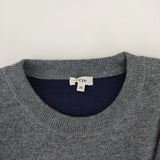 Scye 新品 1120-13160 サイズ36 Double-Face Knit Sweat Shirt 定価33000円 セーター スウェット ニット グレー メンズ サイ【中古】4-1018T♪