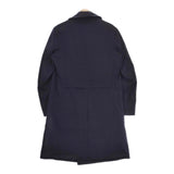 Scye 1122-73021 Wool Gaberdine Coat サイズ38 ウールギャバジン 定価148500円 トレンチコート ネイビー メンズ サイ【中古】4-1018T♪