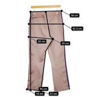 Needles Narrow Track Pant - Poly Smooth トラックパンツ ジャージパンツ LQ230 パンツ 22AW パープル系 メンズ ニードルス【中古】5-0111G∞