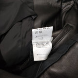 MAISON MARGIELA 5-ZIP LEATHER JACKET ラムレザー 八の字 ハの字  ライダースジャケット ブラック メンズ メゾンマルジェラ【中古】4-1014T♪