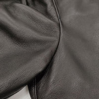 MAISON MARGIELA 5-ZIP LEATHER JACKET ラムレザー 八の字 ハの字  ライダースジャケット ブラック メンズ メゾンマルジェラ【中古】4-1014T♪