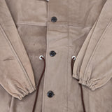 varde77 新品 62 US ARMY VESICANT GAS PROTECTIVE DAMAGE LEATHER COAT 定価98780円 コート ブラウン バルデセブンティセブン【中古】4-1103T♪