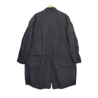 varde77 新品 INNOCENCE LAYERED MODS COAT サイズ1 定価74580円 モッズコート ブラック メンズ バルデセブンティセブン【中古】4-1103T♪