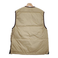 varde77 新品 GO OUT PULLOVER DOWN VEST サイズ2 定価58080円 ダウンベスト ベージュ メンズ バルデセブンティセブン【中古】4-1103T♪