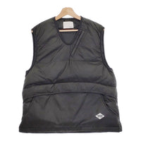 varde77 未使用品 GO OUT PULLOVER DOWN VEST サイズ2 定価58080円 ダウンベスト ブラック メンズ バルデセブンティセブン【中古】4-1103T♪